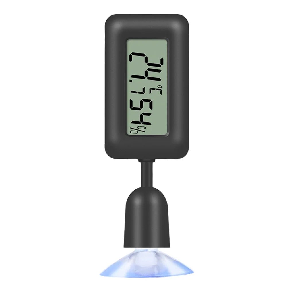 Digital Display Reptile Vivarium Thermometer High Accuracy Tank Hygrometer for Reptiles and Amphibians - Reptile Pet Supplies